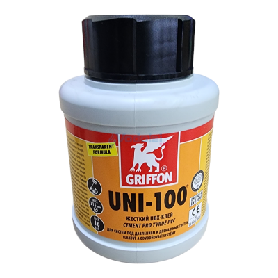 Клей для труб из ПВХ Griffon UNI-100 (250 г)