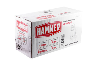 Фекальный насос Hammer NAP1100FD
