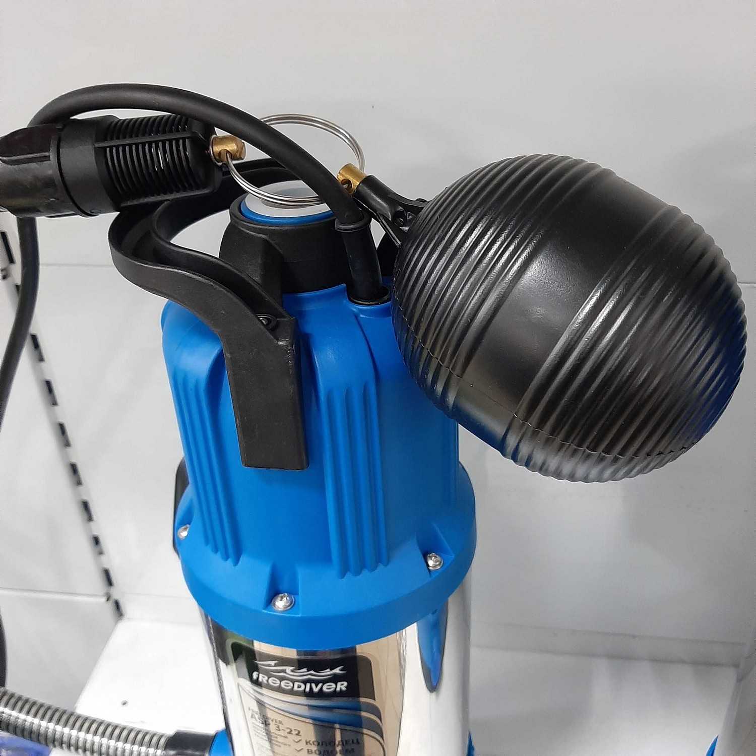 В продаже новая серия насосов для колодцев и водоемов Aquario Freediver ASP