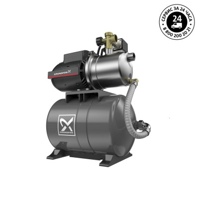 Фото насосная станция Grundfos JP 3-42 PT-H бак 20 литров Vodolei.by