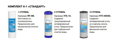 Фото фильтр «под мойку» аквабрайт абф-триа-стандарт