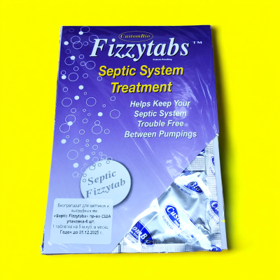 Таблетки для септиков Septic Fizzytabs (6 таб)