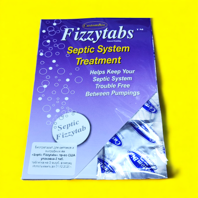 Таблетки для септиков Septic Fizzytabs (3 таб)